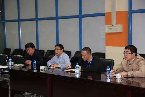 万名干手下基层烟台市国企一队到人生就是搏软件公司调研座谈